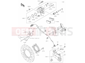 KAWASAKI NINJA 1100SX (ZX1100HTFNN) 45 Rear Brake