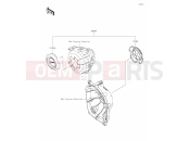 KAWASAKI NINJA 1100SX (ZX1100HTFNN) 64 Accessory(Crankcase Ring)