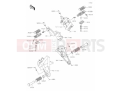 KAWASAKI MEGURO S1 (BJ230BSFNN) 26 Footrests