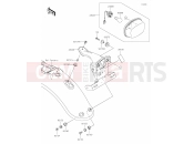 KAWASAKI MEGURO S1 (BJ230BSFNN) 46 Taillight(s)