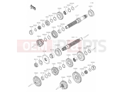 KAWASAKI NINJA 500 SE (EX500JSFAN) 11 Transmission