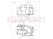 KAWASAKI NINJA 500 SE (EX500JSFAN) 15 Crankcase Bolt Pattern