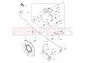KAWASAKI NINJA 500 SE (EX500JSFAN) 46 Rear Brake