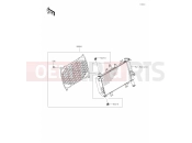 KAWASAKI NINJA 500 SE (EX500JSFAN) 71 Accessory(Radiator Screen)