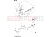 SUZUKI DL1000A L4 (2014) V-Strom (E21) 58 - CLUTCH MASTER CYLINDER