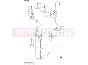 SUZUKI DL1000A L4 (2014) V-Strom (E21) 63 - REAR MASTER CYLINDER