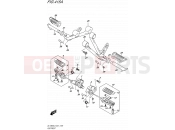 415A - FOOTREST - Suzuki DL1000A L5 (2015) V-Strom (E21)