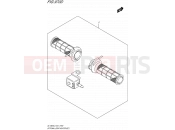 970D - OPTIONAL (GRIP HEATER SET) - Suzuki DL1000A L5 (2015) V-Strom (E21)
