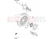 550A - REAR WHEEL - Suzuki DL1000A L5 (2015) V-Strom (E21)