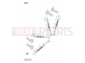 SUZUKI DL650 K7 (2007) V-Strom (E02,E19,E24) 9 - CAMSHAFT / VALVE