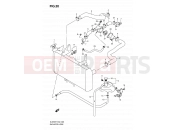 SUZUKI DL650 K7 (2007) V-Strom (E02,E19,E24) 20 - RADIATOR HOSE