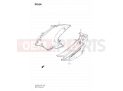 SUZUKI DL650 K7 (2007) V-Strom (E02,E19,E24) 50 - SIDE COWLING (MODEL K7)