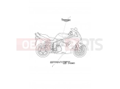 Triumph 2013 SPRINT GT Decals