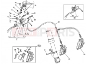 DUCATI 1995 Superbike 916 FRONT BRAKE SYSTEM » BRAKING SYSTEM