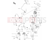KAWASAKI Z650RS (ER650MPFAN) 42 Brake Piping