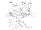 KAWASAKI Z650 (ER650NPFAN) 53 Side Covers/Chain Cover