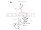 KAWASAKI VERSYS 1000 (KLZ1000CPSNN) 08 Crankshaft