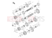 KAWASAKI VERSYS 1000 (KLZ1000CPSNN) 11 Transmission