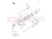 KAWASAKI VERSYS 1000 (KLZ1000CPSNN) 12 Gear Change Drum/Shift Fork(s)