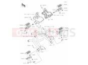KAWASAKI VERSYS 1000 (KLZ1000CPSNN) 33 Footrests
