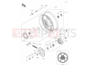 KAWASAKI VERSYS 1000 (KLZ1000CPSNN) 39 Rear Hub