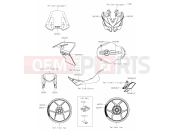 KAWASAKI VERSYS 1000 (KLZ1000CPSNN) 60 Decals