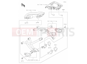 KAWASAKI VERSYS 1000 (KLZ1000CPSNN) 73 Accessory(Bag Fitting Kit)