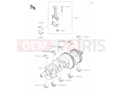 KAWASAKI Z900 70kW (ZR900PPFNN) 08 Crankshaft