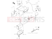 KAWASAKI Z900 70kW (ZR900PPFNN) 21 Fuel Evaporative System
