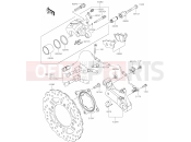 KAWASAKI Z900 70kW (ZR900PPFNN) 45 Rear Brake