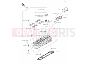 KAWASAKI ZZR1400 (ZX1400JPFNN) 01 Cylinder Head