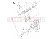 KAWASAKI ZZR1400 (ZX1400JPFNN) 11 Gear Change Drum/Shift Fork(s)