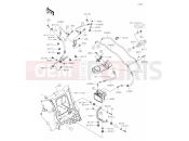 KAWASAKI ZZR1400 (ZX1400JPFNN) 42 Brake Piping