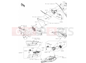 KAWASAKI ZZR1400 (ZX1400JPFNN) 57 Turn Signals