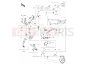KAWASAKI ZZR1400 (ZX1400JPFNN) 68 Accessory(Center Stand)