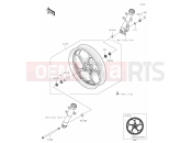 KAWASAKI Z125 (BR125LNFNN) 35 Front Hub
