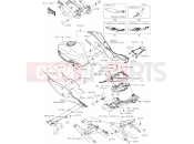KAWASAKI Z125 (BR125LNFNN) 49 Side Covers/Chain Cover