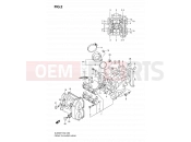 SUZUKI DL650A K7 (2007) V-Strom (E02,E19,E24) 2 - FRONT CYLINDER HEAD