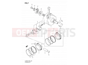 SUZUKI DL650A K7 (2007) V-Strom (E02,E19,E24) 7 - CRANKSHAFT