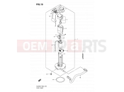 SUZUKI DL650A K7 (2007) V-Strom (E02,E19,E24) 16 - FUEL PUMP