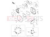 KAWASAKI W800 (EJ800ENFNB) 18 Right Engine Cover(s)