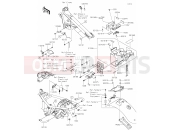 KAWASAKI W800 (EJ800ENFNB) 29 Frame Fittings