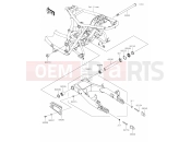 KAWASAKI W800 (EJ800ENFNB) 30 Swingarm