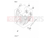 SUZUKI DL650A K7 (2007) V-Strom (E02,E19,E24) 31 - HEADLAMP (E24)