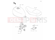 KAWASAKI W800 (EJ800ENFNB) 57 Labels