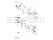 SUZUKI DL650A K7 (2007) V-Strom (E02,E19,E24) 38 - FOOTREST