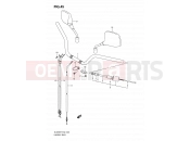 SUZUKI DL650A K7 (2007) V-Strom (E02,E19,E24) 45 - HANDLEBAR (MODEL K7/K8)