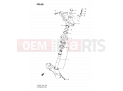 SUZUKI DL650A K7 (2007) V-Strom (E02,E19,E24) 56 - STEERING STEM