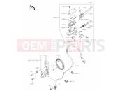 KAWASAKI Z650RS 50th (ER650MNACB) 43 Front Master Cylinder