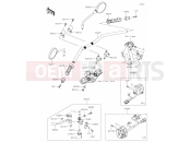 KAWASAKI Z650RS 50th (ER650MNACB) 47 Handlebar